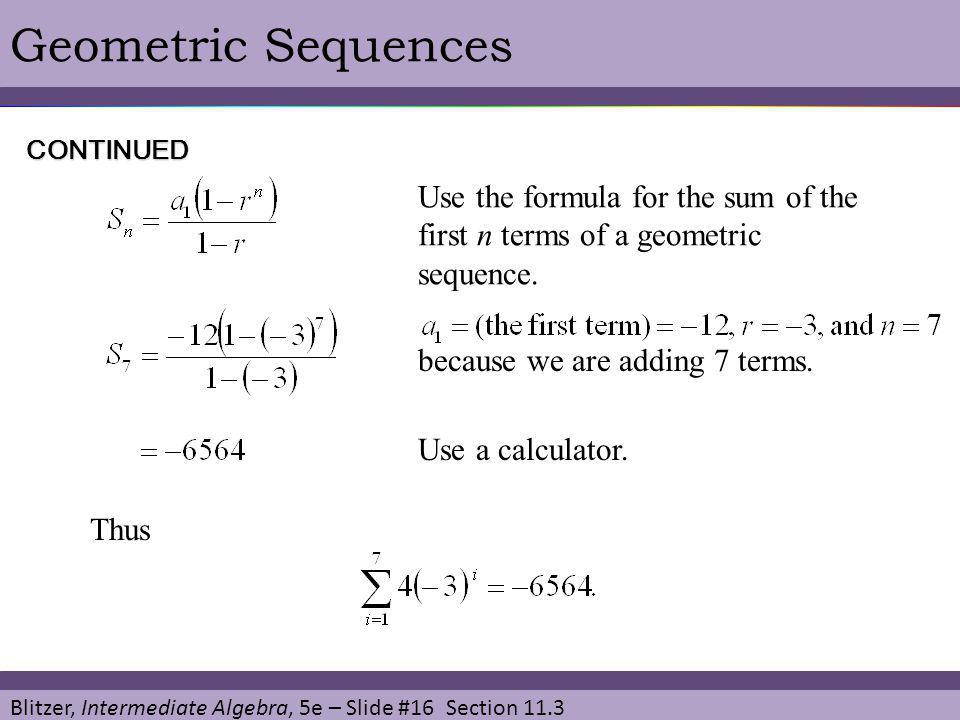 Recursive Formulas for Sequences
